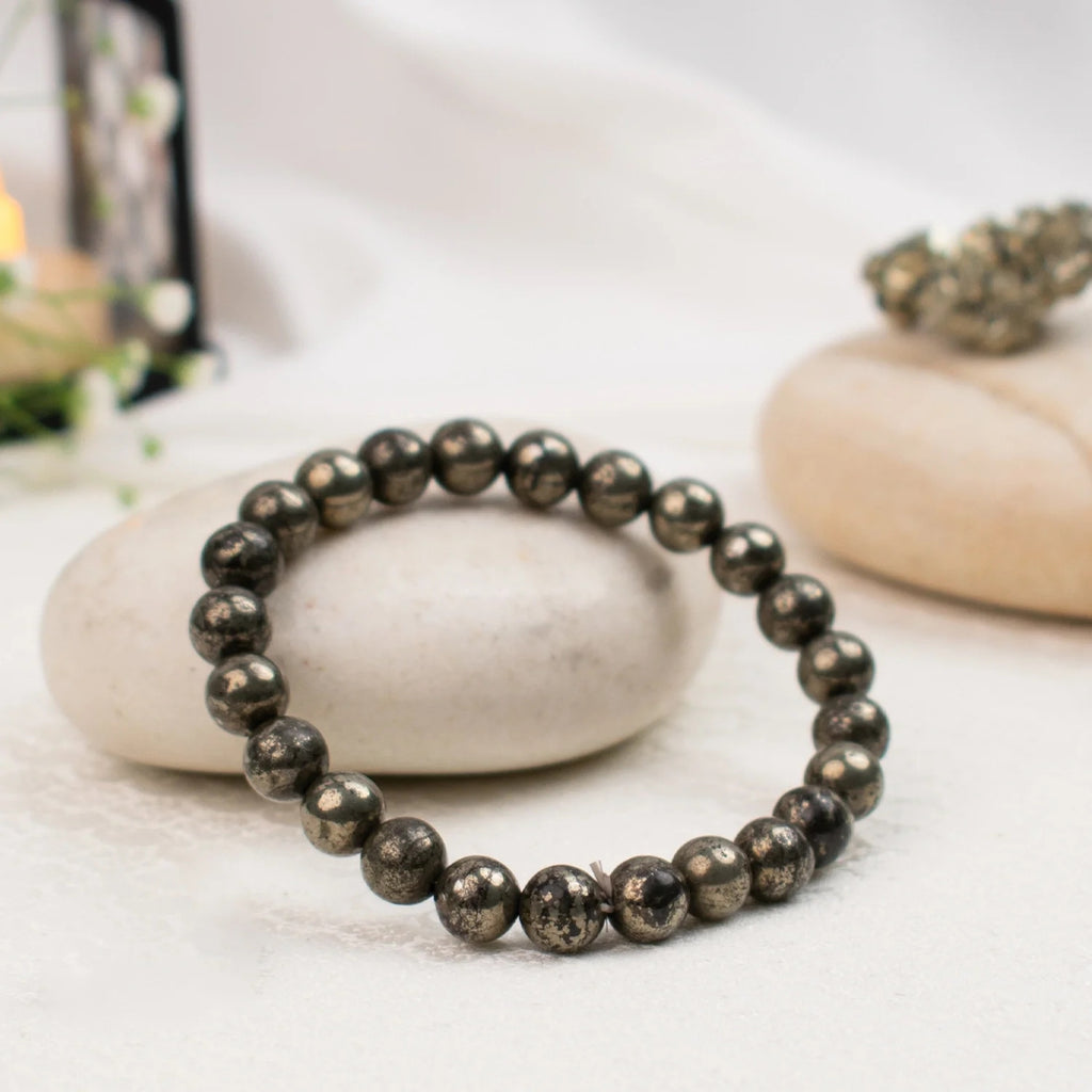 Raw Pyrite Bracelet