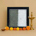 Dhan Varsha Frame with Pyrite & Selenite
