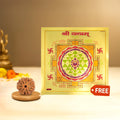 7 Mukhi Rudraksha with FREE Shree Yantra (6*6 inch)