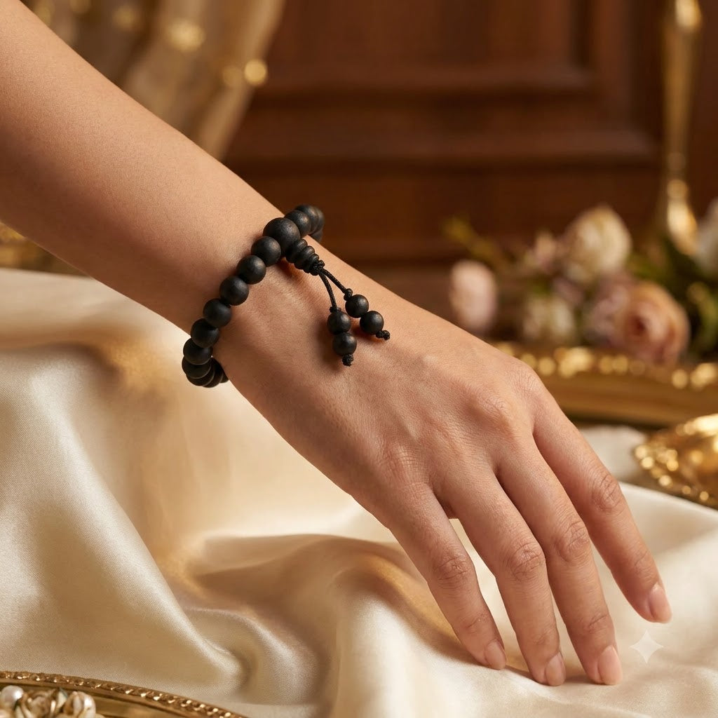 Karungali Malai Bracelet 8mm ( Govt. Certified)