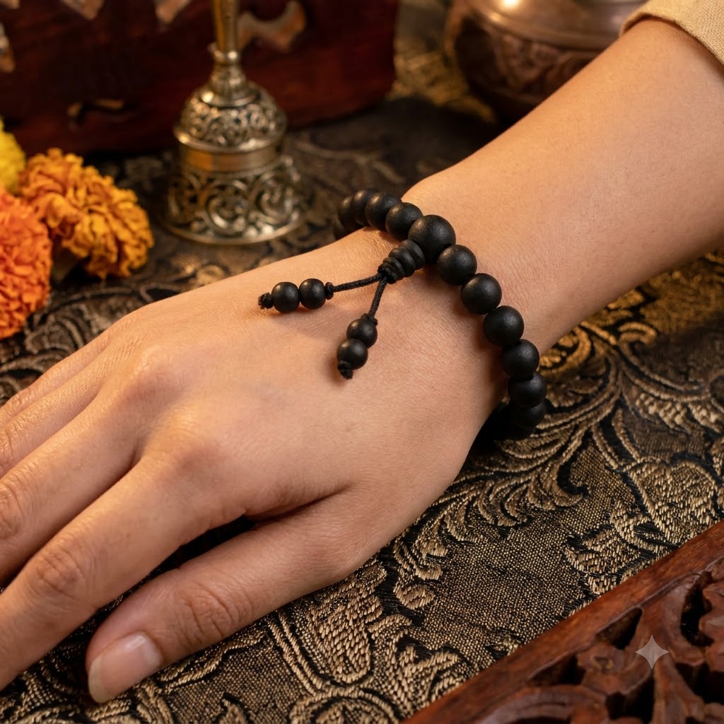 Karungali Malai Bracelet 8mm ( Govt. Certified)