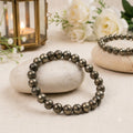 Raw Pyrite Bracelet
